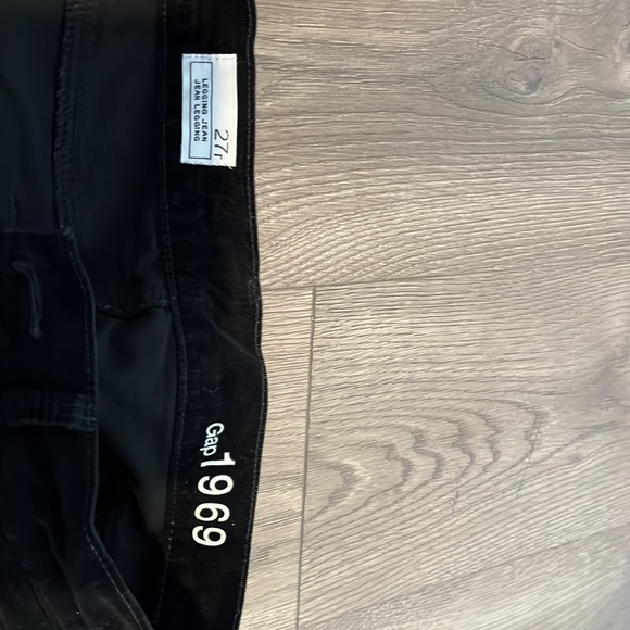 GAP cordoury black pants - Picture 3 of 3